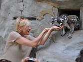 Šansoniérka Renata Drössler v olomoucké zoo