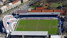 Andrův stadion v Olomouci. 