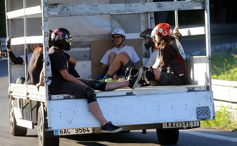 Osmý ročník Ecce Homo Freeride 2019 příznivců dlouhého prkna