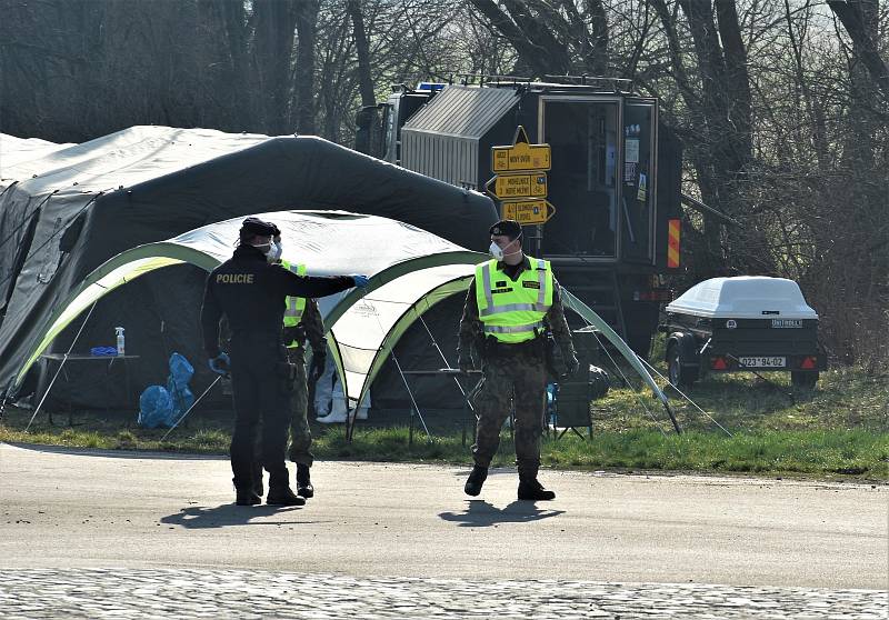 Nové mobilní místo na Litovelsku pro kontrolní odběry, Mladeč - Nové Zámky , 19. 3. 2020