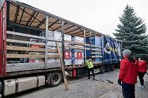 ACHO vypravila kamion s pomocí pro Ukrajinu.