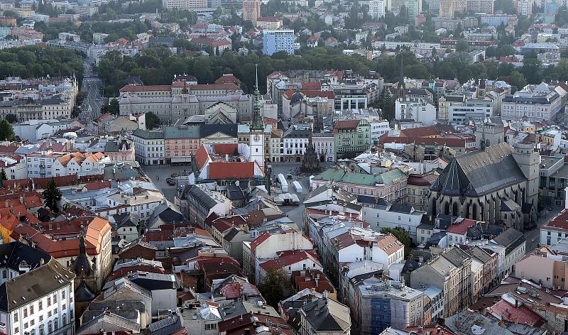 Balóny nad Olomoucí.