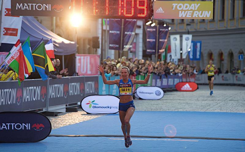 Olomoucký půlmaraton 2018: nejlepší Češka Eva Vrabcová Nývltová