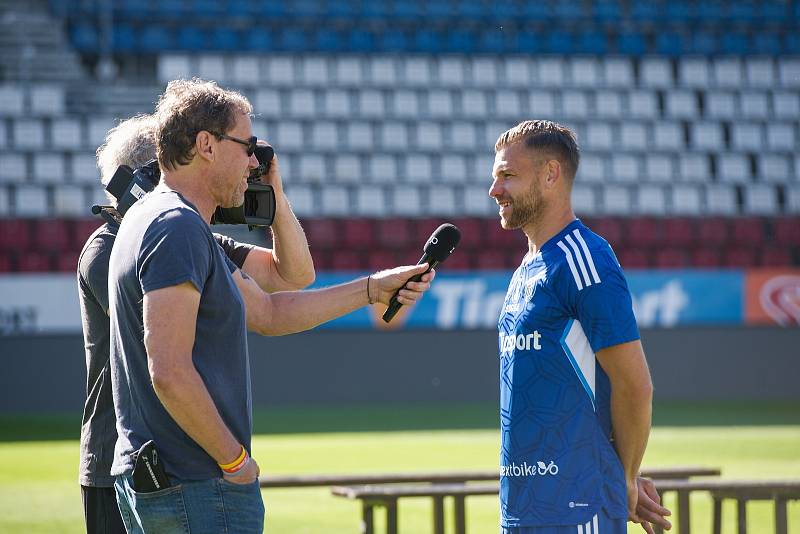 Focení týmu SK Sigma Olomouc před ročníkem 2022/23. Radim Breite