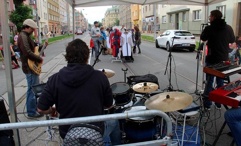 Sousedská slavnost na Masarykově třídě v Olomouci, sobota 18. září 2021