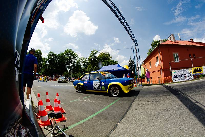 O víkendu na trati Ecce Homo proběhl závod mistrovství Evropy automobilů do vrchu. Foto: Deník/Jan Pořízek