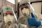 Studenti UP Olomouc opět pomáhají se zvládáním sílící epidemie koronaviru. Nastoupili do nemocnic a na hygienu.
