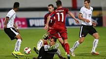 Přátelák Česko - Rakousko na Andrově stadionu v Olomouci