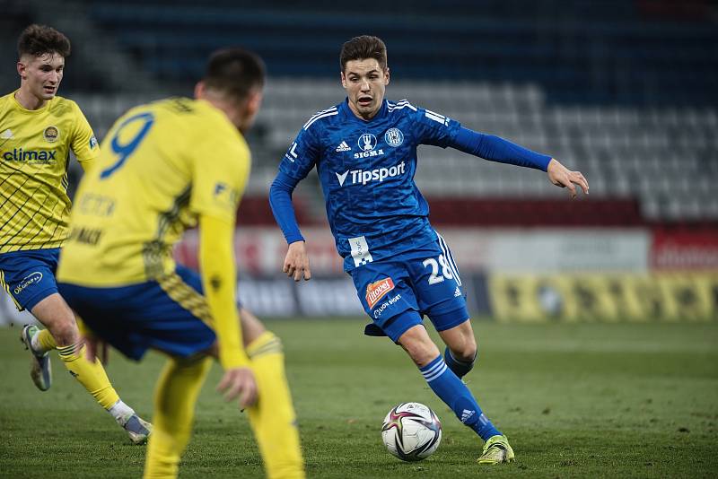 Sigma Olomouc - Fastav Zlín 1:1. Jiří Spáčil