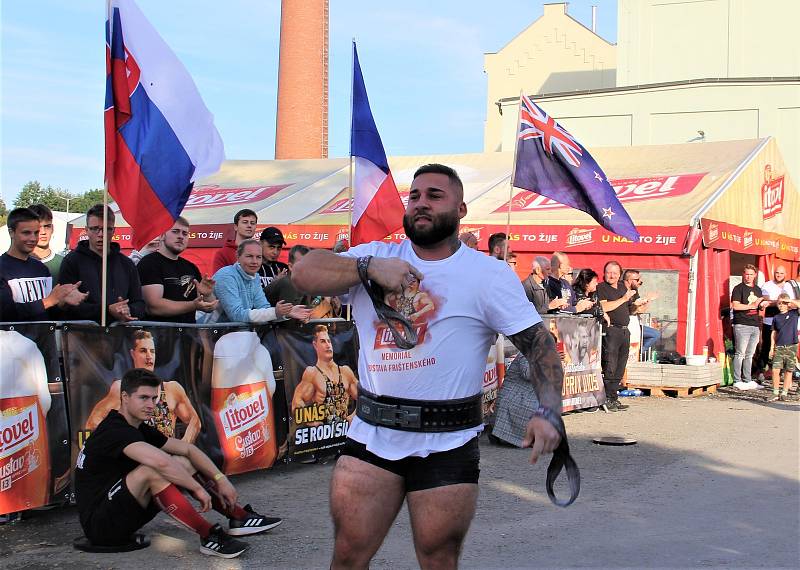 World Grand Prix strongmanů 2022, Memoriál Gustava Frištenského v Litovli. Vítěz Jaroslav Šťastný