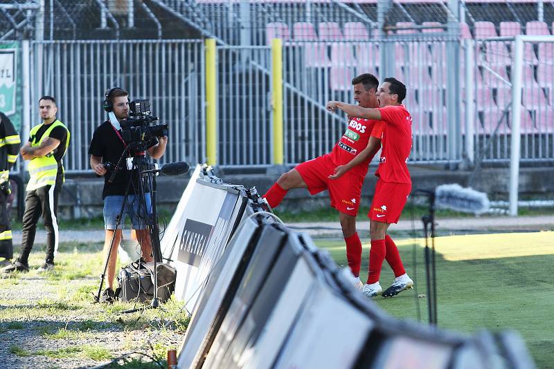 4. kolo FORTUNA:LIGY: FC Zbrojovka Brno - SK Sigma Olomouc 2:4