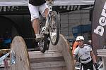 Biketrial na Horním náměstí v Olomouci