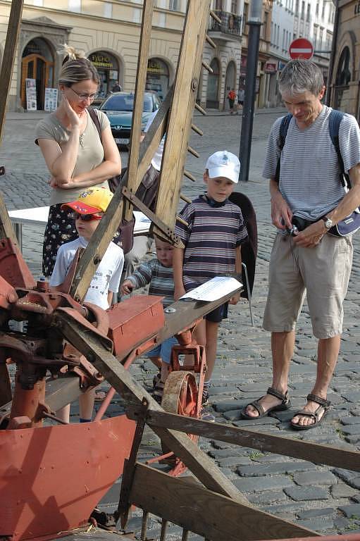 Oslavu dožínek si připomněli všichni, kteří přišli na Horní náměstí.