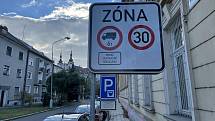 V Olomouci se připravuje rozšíření zón 30 s omezenou rychlostí a zákazu stání dodávek, 6. listopadu 2021
