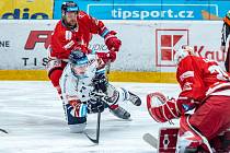 Hokejisté HC Olomouc v utkání 51. kola hostili Vítkovice.
