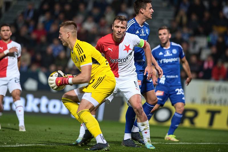 SK Sigma Olomouc - SK Slavia Praha, Jakub Trefil, Stanislav Tecl