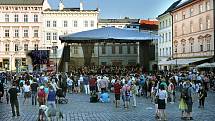 Open Air koncert Moravské filharmonie na Horním náměstí v Olomouci