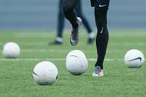 Fotbalový trénink. Ilustrační foto