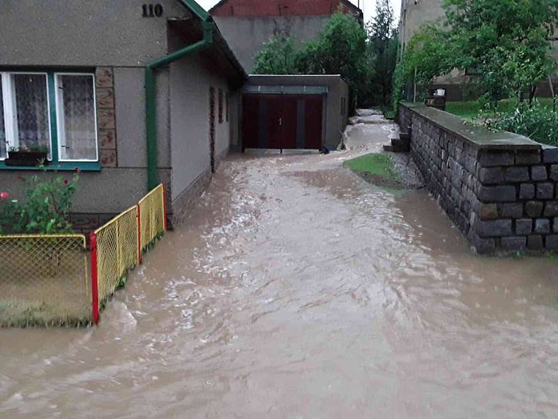 Následky silných bouřek na Olomoucku, 1. 7. 2019