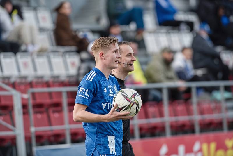 Fotbalisté Sigmy Olomouc porazili Liberec 1:0. Jakub Matoušek