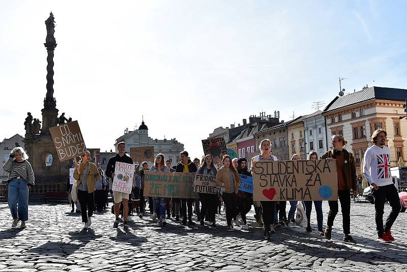 Klimatická stávka Fridays for Future v Olomouci, 20. 9. 2019