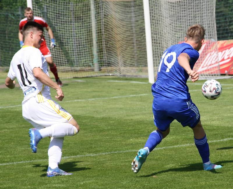 Fotografie ze zápasu 28. kola MSFL mezi celky SK Sigma Olomouc B a FC Fastav Zlín B (2:1)