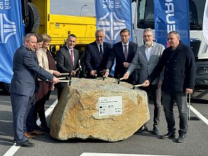 Ředitelství silnic a dálnic zahájilo dostavbu západního obchvatu Olomouce - druhé etapy dálnice D35 Křelov–Slavonín, 27. února 2024