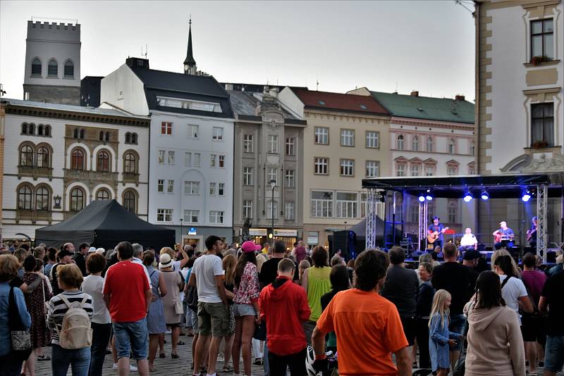 Pohoda u Trojice na Horním náměstí v Olomouci, 9. 7. 2021