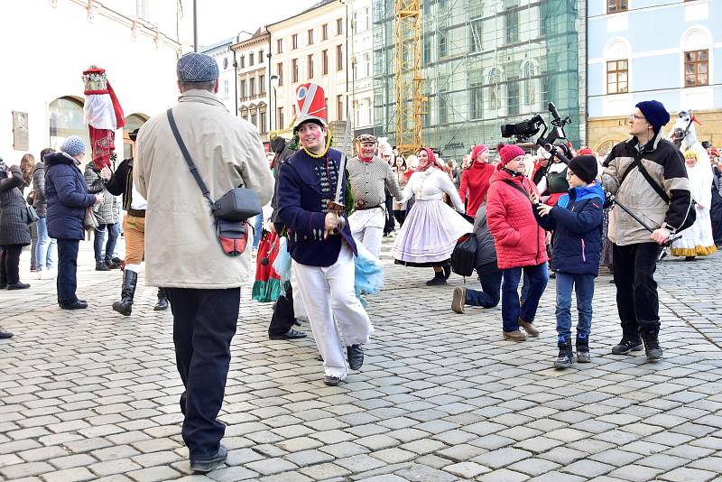 Masopustní veselí v Olomouci, 15. 2. 2020