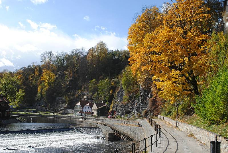 Český Krumlov, říjen 2021