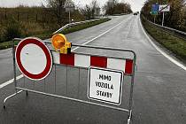 V Křelově opravy vozovky od 1. listopadu zavřely nájezd na dálnici D35 - uzavírka silnice III/5709, 1. listopadu 2022