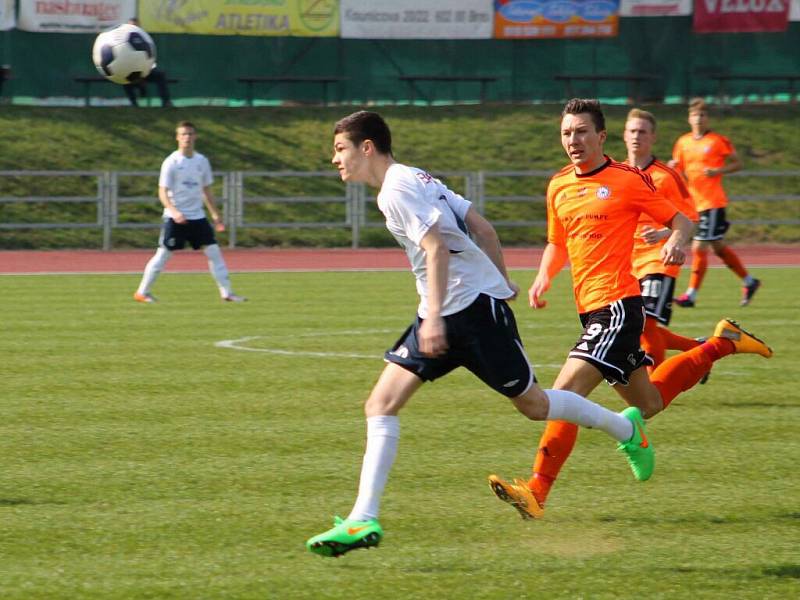 Vyškov – Sigma Olomouc B (v oranžové)