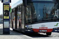 Autobus olomoucké MHD. Ilustrační foto