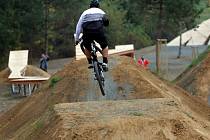 Bikepark v olomoucké části Nemilany