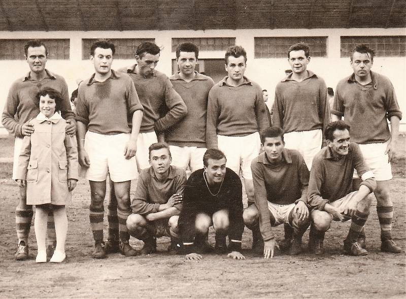 Družstvo Litovle na podzim 1962