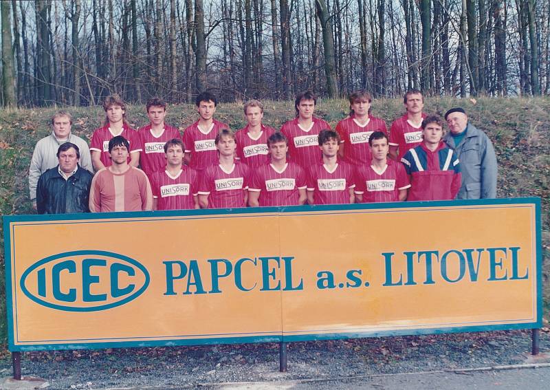 Divizní tým Tatranu Litovel v sezoně 1992/93.