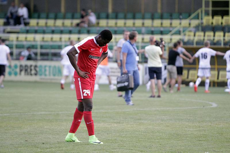 Fotbalisté  1. HFK Olomouc porazili ve druhém kole MOL Cupu prvoligové Brno 2:1