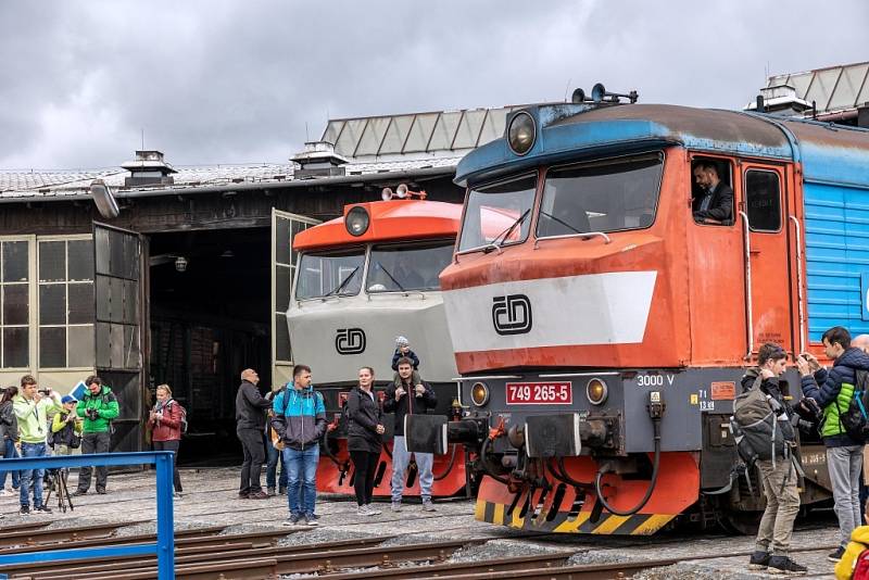 Regionální den železnice 2022 v Olomouci.