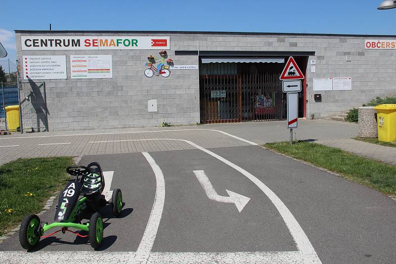 Centrum Semafor v Olomouci má opět otevřeno, návštěvníci si mohou půjčit kola, elektrokola, koloběžky i šlapací káry. 12. května 2021