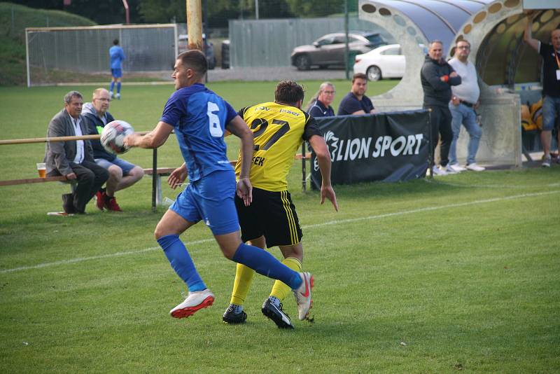 Fotografie ze zápasu 5. kola divize E mezi celky FK Nové Sady a FK Kozlovice