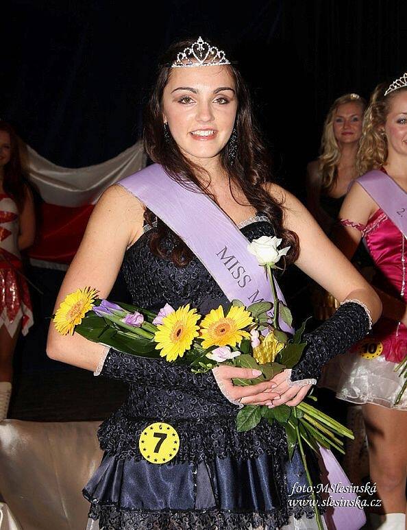 Mažoretka skupiny Šance Hranice  Kamila Šindlerová vyhrála titul Miss mažoretka