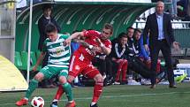 Čtvrtfinále poháru MOL Cup. Bohemians Praha 1905 - Sigma Olomouc