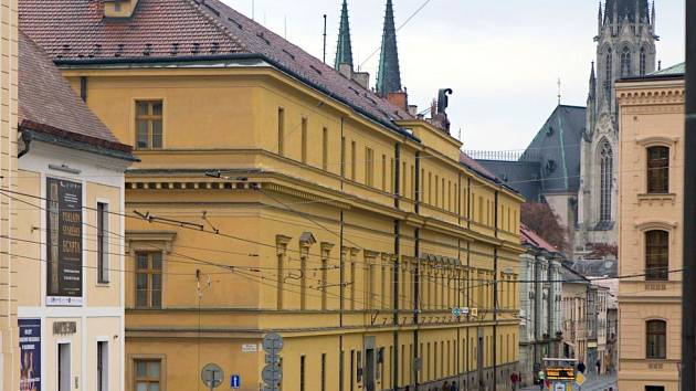 Hanácká kasárna u náměstí Republiky v centru Olomouce