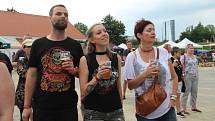 Festival Bounty Rock Cafe Open Air v areálu Korunní pevnůstky v Olomouci.