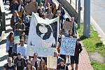 Studentská stávka Fridays for Future v Olomouci, 24. 5. 2019