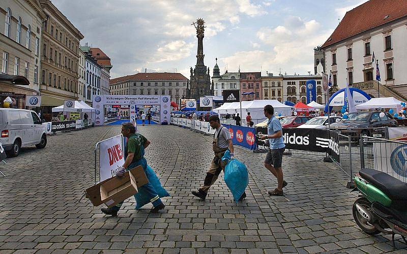 První ročník Olomouckého půlmaratonu