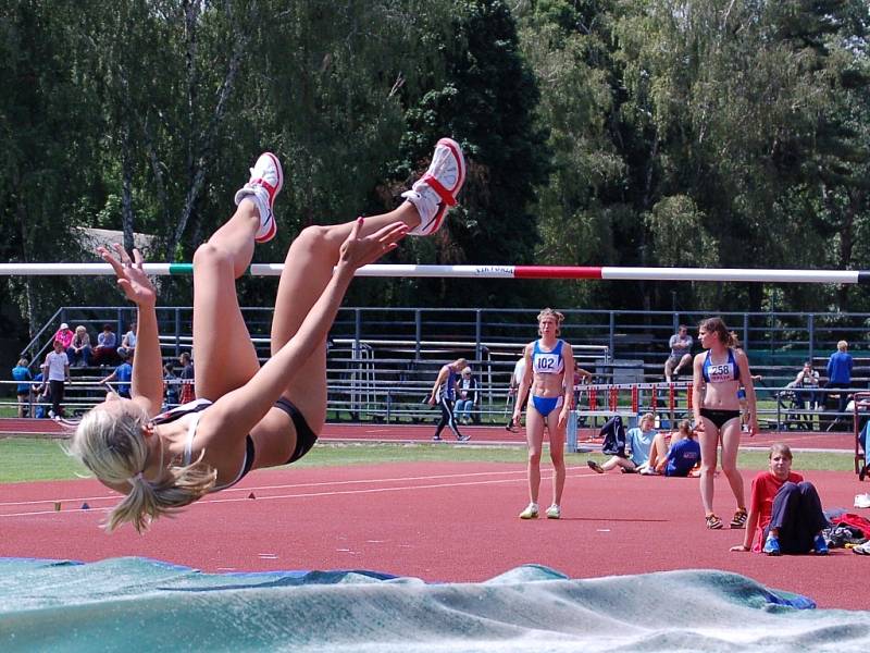 Atletická liga v Olomouci.