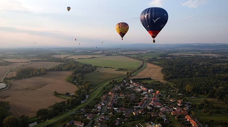 Balónová fiesta – balony nad Olomoucí.