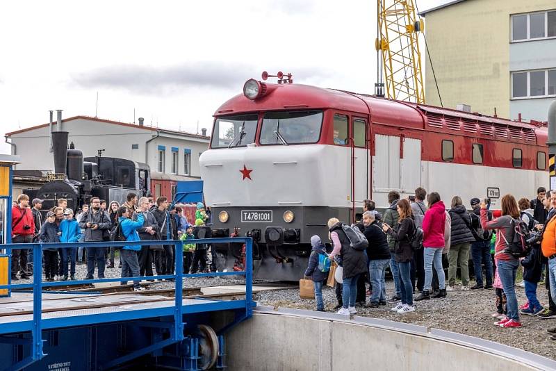 Regionální den železnice 2022 v Olomouci.