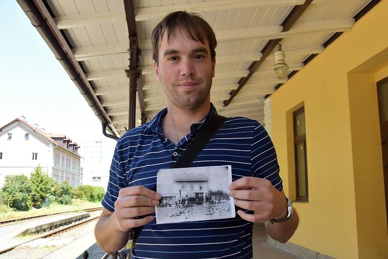 Martin Kašpar se snaží zachránit nádraží v Náměšti na Hané